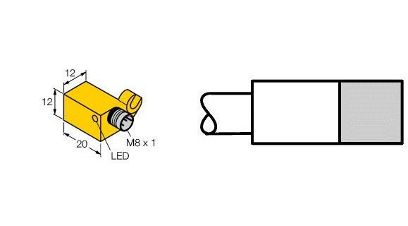 Turck Magnetic field sensor for pneumatic cylinders