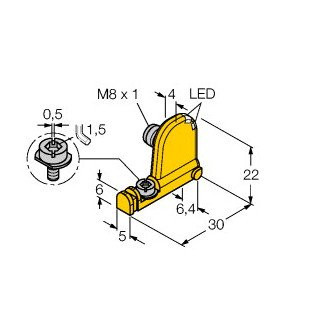 Turck Magnetic field sensor for pneumatic cylinders