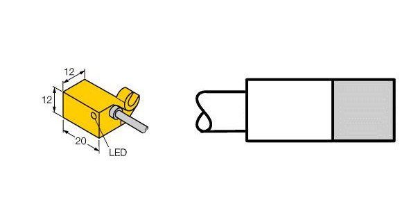 Turck Magnetic field sensor for pneumatic cylinders