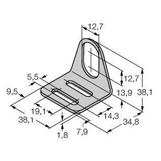 Turck Montageaccessoires Klemstuk