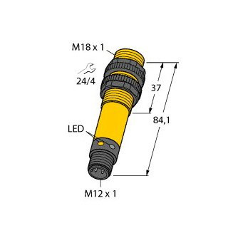 Banner Foto-Elektrische sensor, diffuse sensor met vaste achtergrondonderdruk