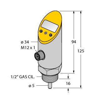 Turck Temperature measurement with current output and PNP/NPN transistor SW