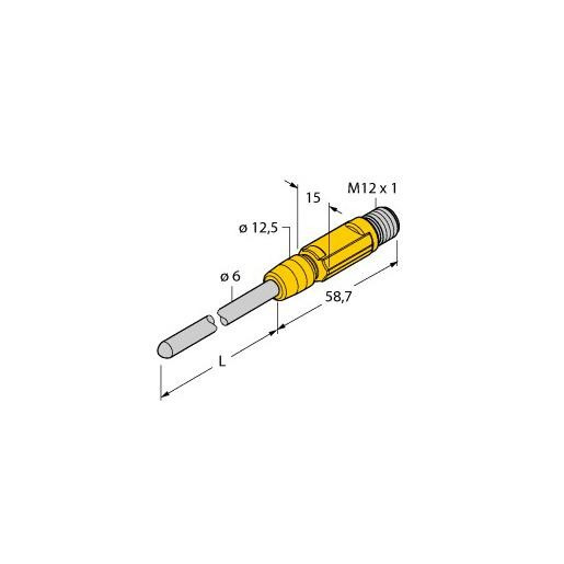 Turck Temperature measurement stainless steel transmitter with integrated P