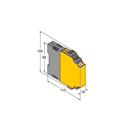 Turck Temperature measuring amplifier 1-channel TÜV 02 atex 1898