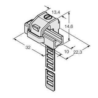 Turck Montageaccessoires Montagebeugelvoor montage van