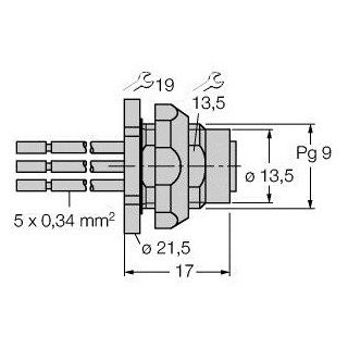 Turck Accessories for fieldbus systems mounting flange