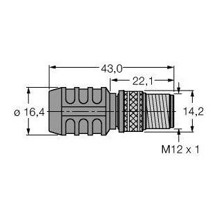 Turck Tur RSS4.5-PDP-TR terminator