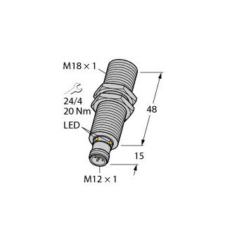 Turck Ultrasonic sensor diffuse mode sensor