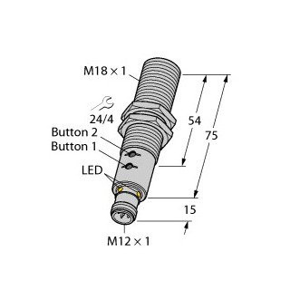 Turck Ultrasonic sensor diffuse mode sensor