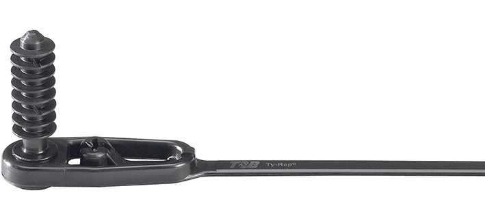 Abb TY-rap kabelbundelband kunststof 4,7x200mm zwart TY544MX