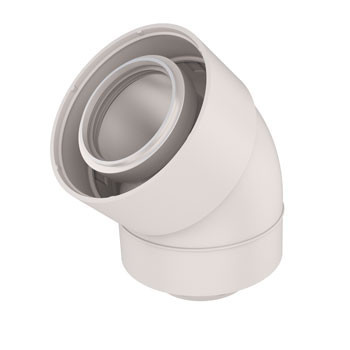 Ubbink BOCHT 45GR PP/KS 60/100 WT