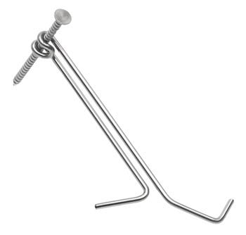 Ubbink Dakverankering Tikhaak Twintikker 453 203 RVS 200 stuks