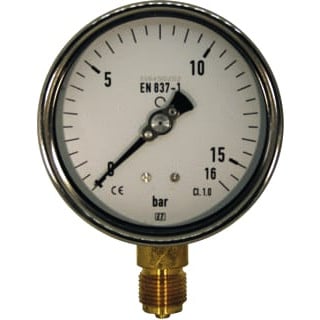 UBEL MANOMETER 100MM 0-0.6 BAR