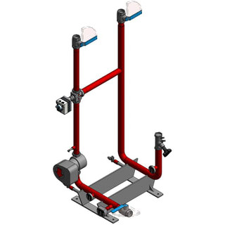 UBEL MOD.7 DN40 VLOER