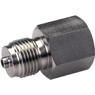 UBEL RVS 1/4"BIX 1/2"BU