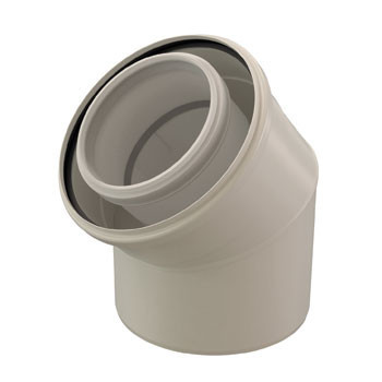Ubbink BOCHT 45GR PP/METL 100/150