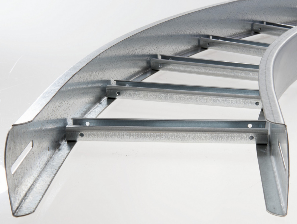 Gouda Holland Gouda Kabelladder Unic 60.300 SV bocht 45° R500