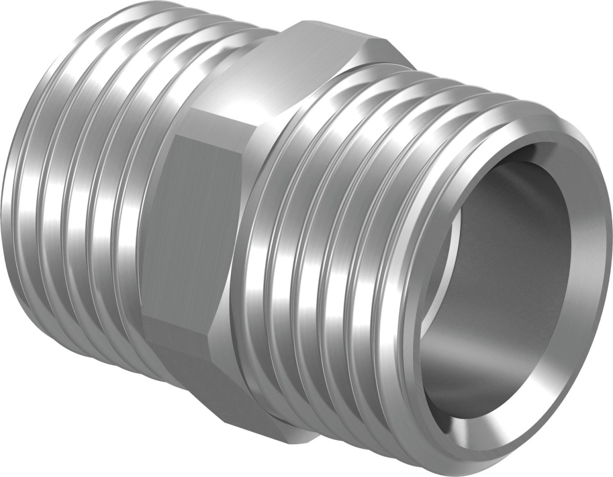 UPONOR DUBBELE NIPPEL UNI 1/2"MT
