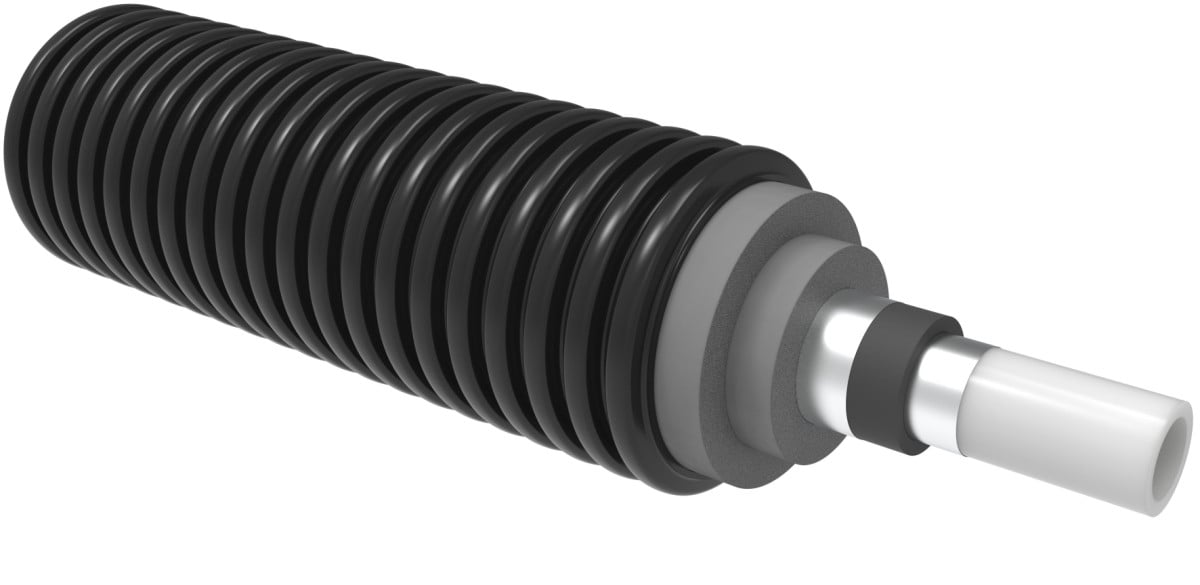 UPONOR Ecoflex VIP Ecoflex Vip aqua single 40x5,5/140