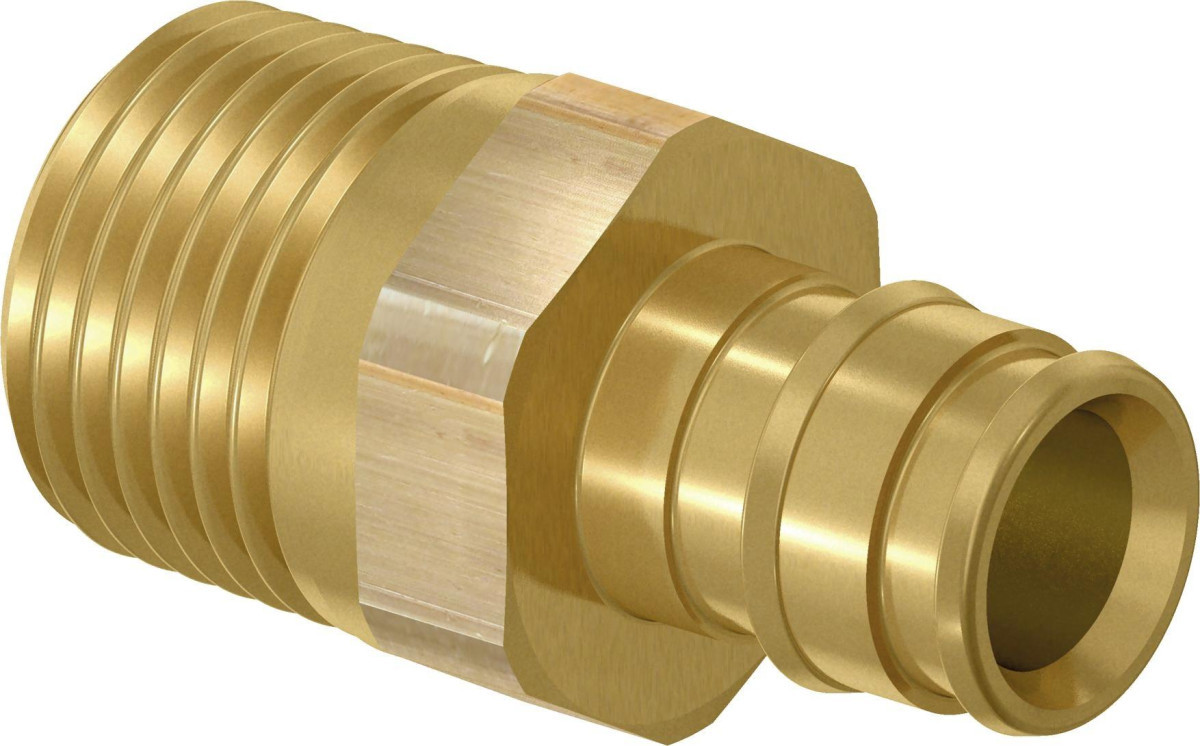 Uponor Quick & Easy Quick & easy - messing fitting PL 16-R1/2"MT