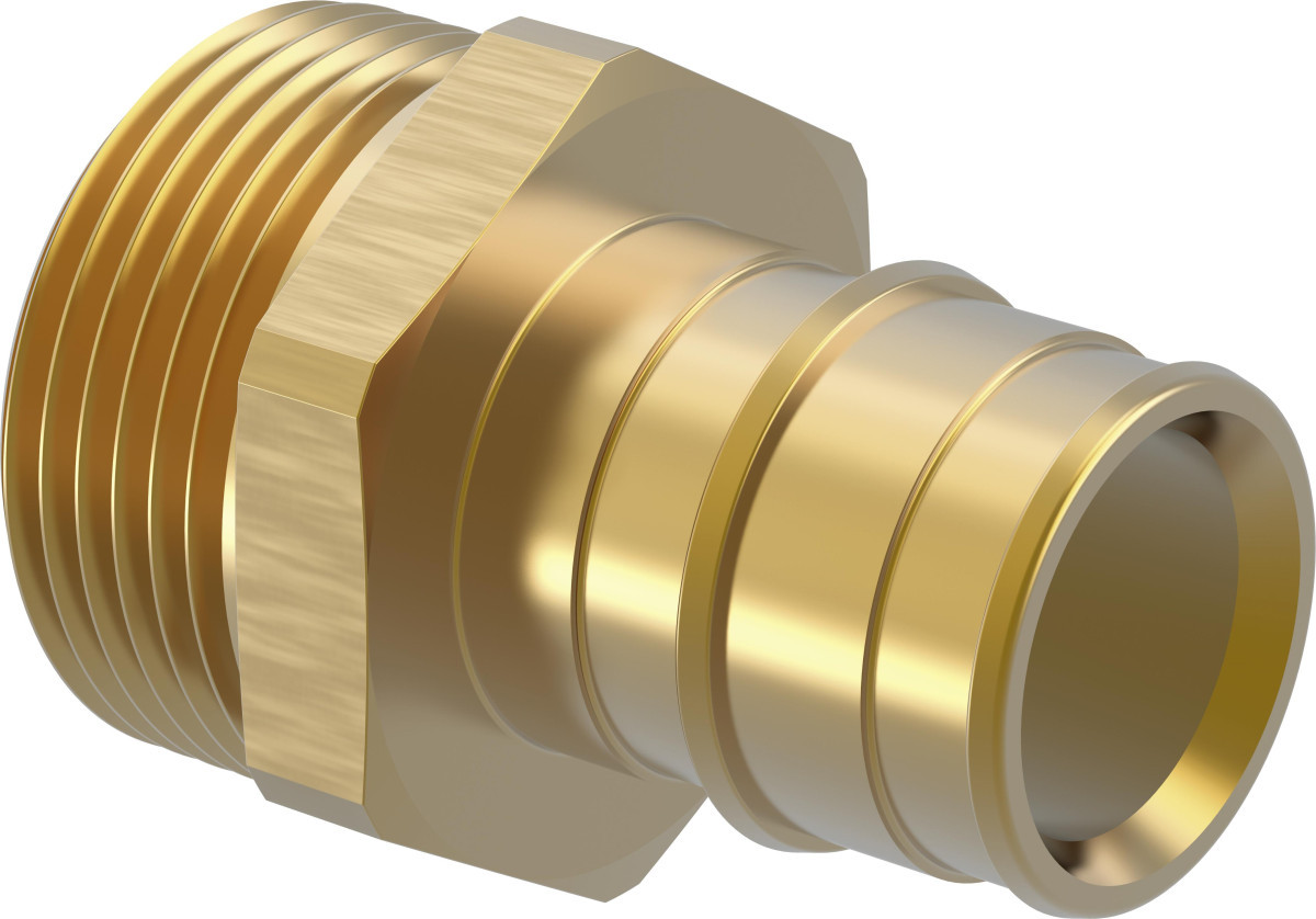 Uponor Quick & Easy Quick & easy - messing fitting PL 25-G1"MT