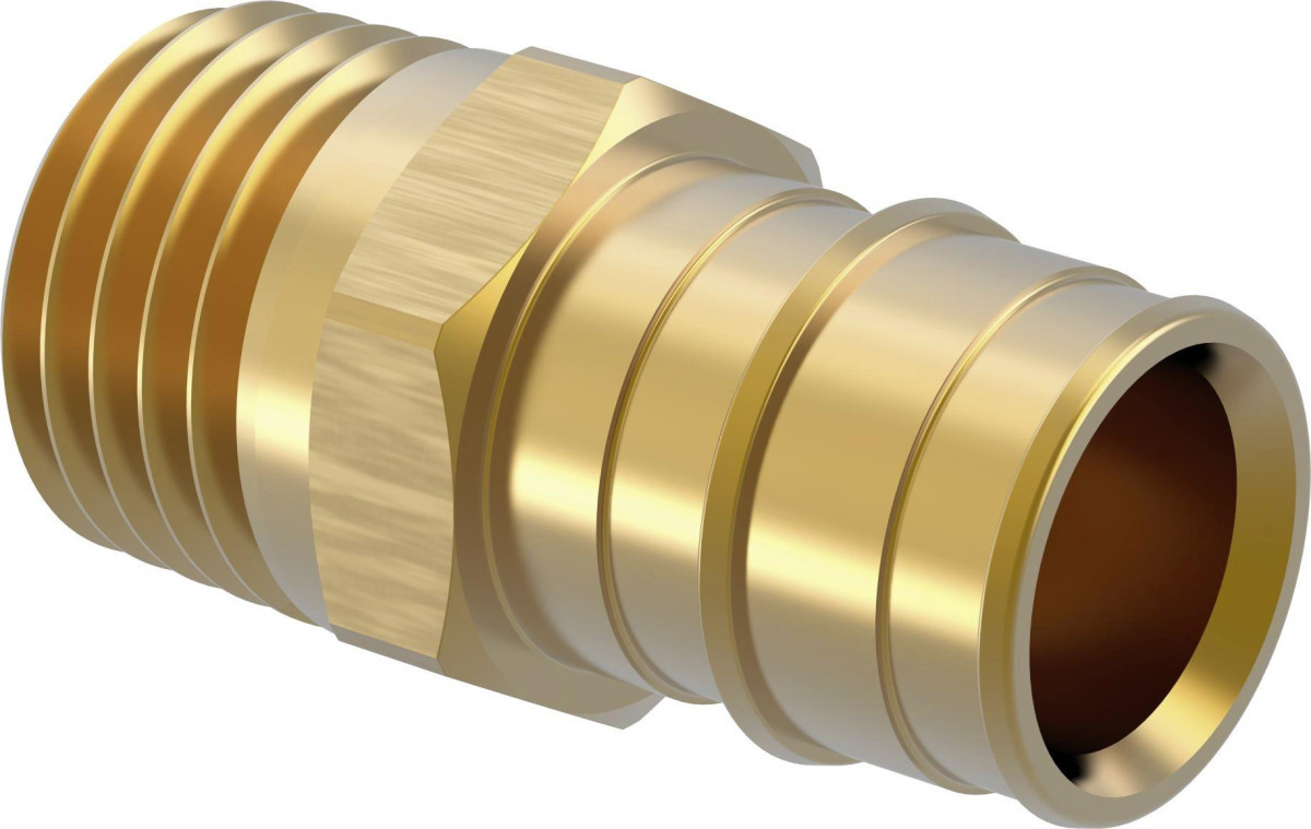 Uponor Quick & Easy Quick & easy - messing fitting PL 25-R3/4"MT