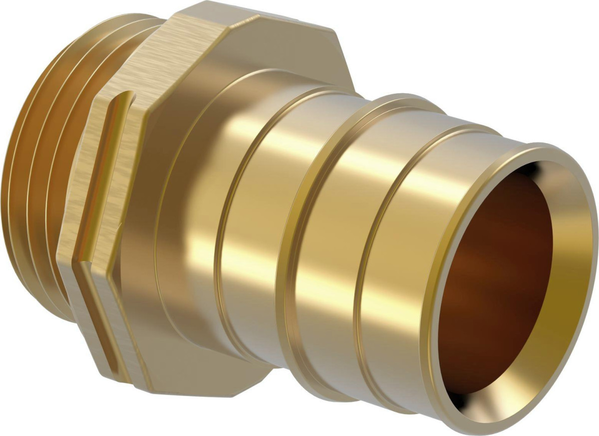 Uponor Quick & Easy Quick & easy - messing fitting PL W 40XG1 1/4"MT
