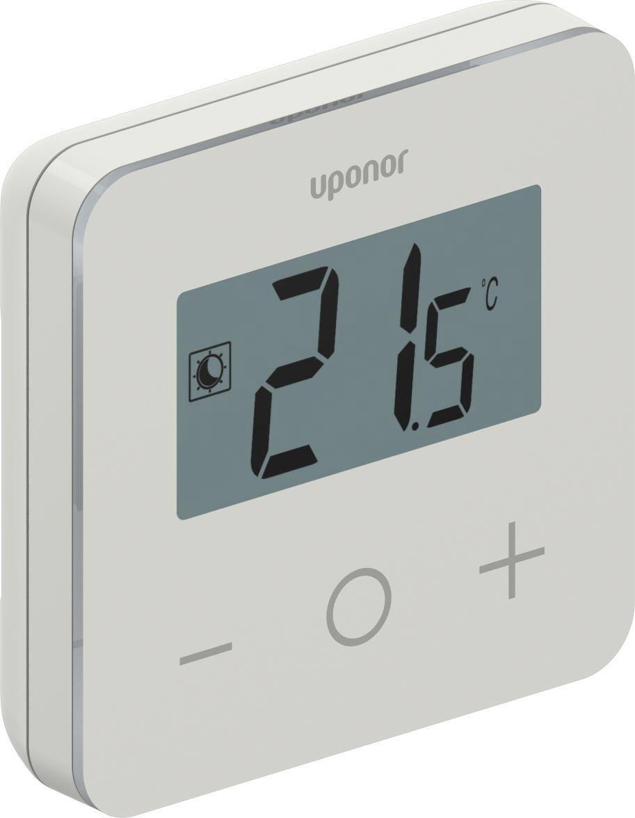 UPONOR Regeling Base Thermostaat display T-27 230V ral9016