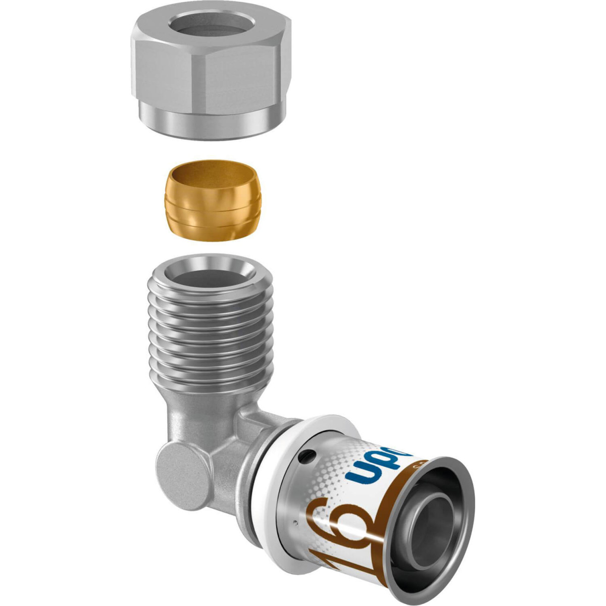 UPONOR S-PRSS PLS KNIE90 16XR3/8