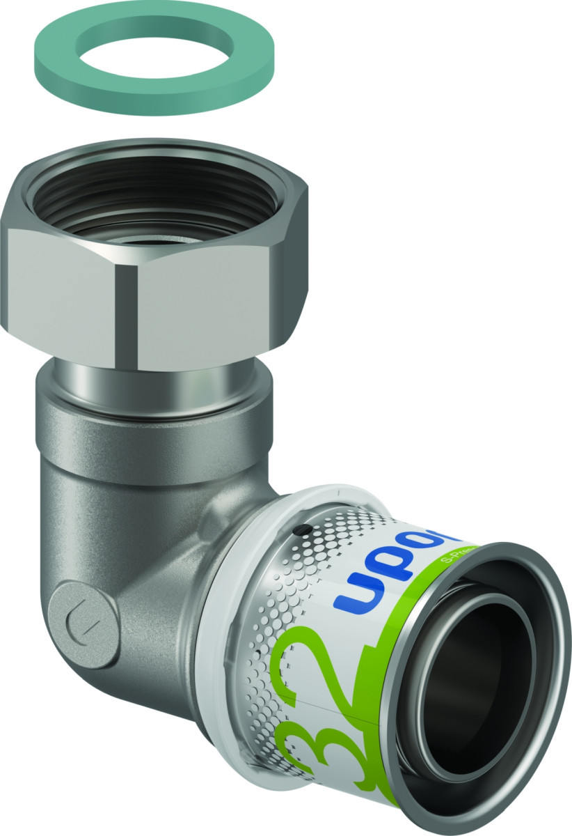 Uponor SCHROEFV. KNIE BIDR 32-1"