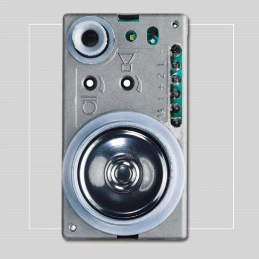 Urmet Sinthesi luidsprekereeneid module + instelbaar volume grijs ip54 inbouw