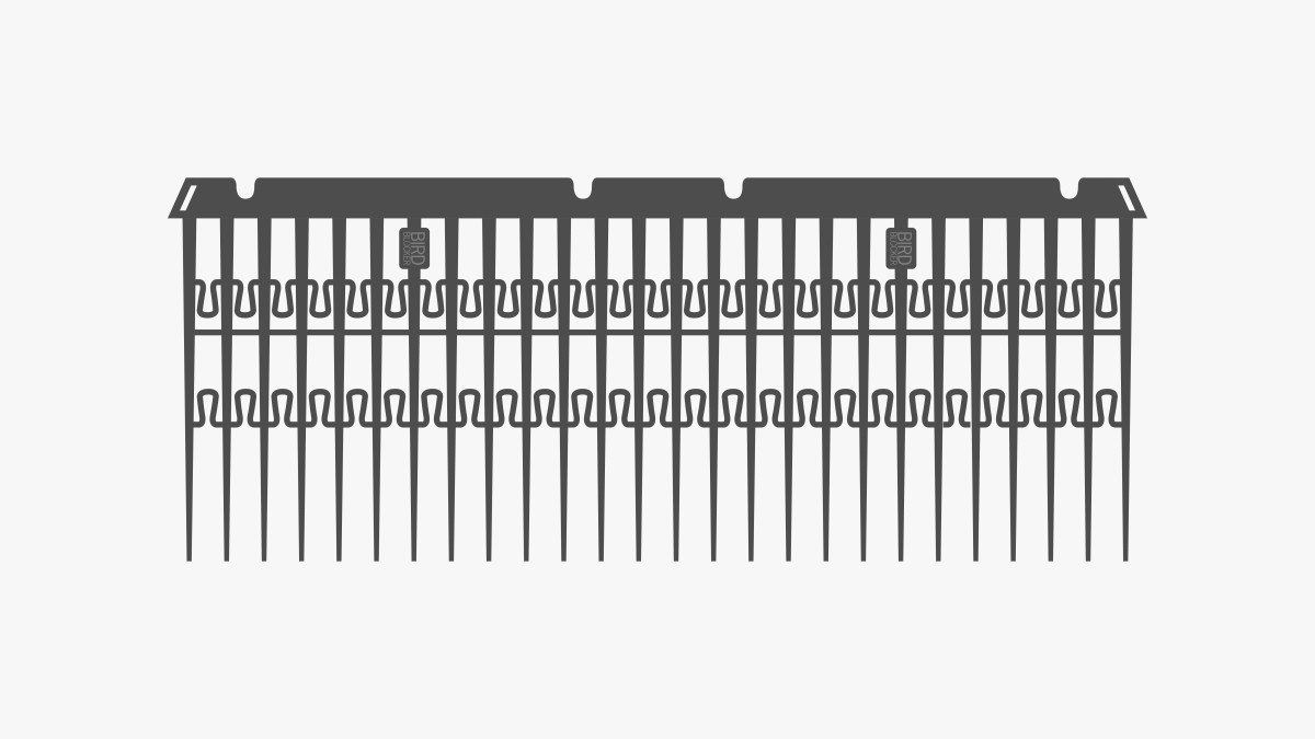 Van der Valk BirdBlocker Birdblocker Evo H=200MM L=30M - pre-clipped
