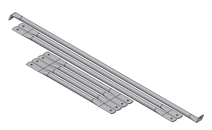 Van der Valk ValkCableCare PV Inverter shelter slim - steun set