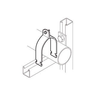 Legrand Swiftrack bevestigingsklem kabelbuis 71MM staal