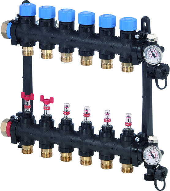 Vario M verdeler met debietmeter FM 7X G3/4 euro