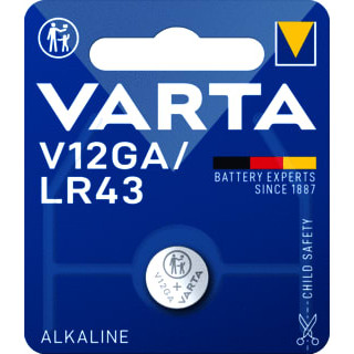 Varta V12GA / LR43 ALKALINE   BR