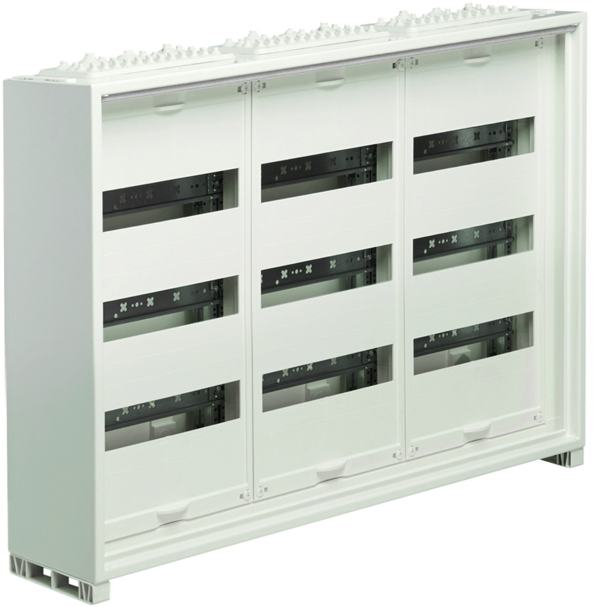 Veldverdeler Ip30 geïsol. 500x800x161mm 108 modulen QC zonder deur