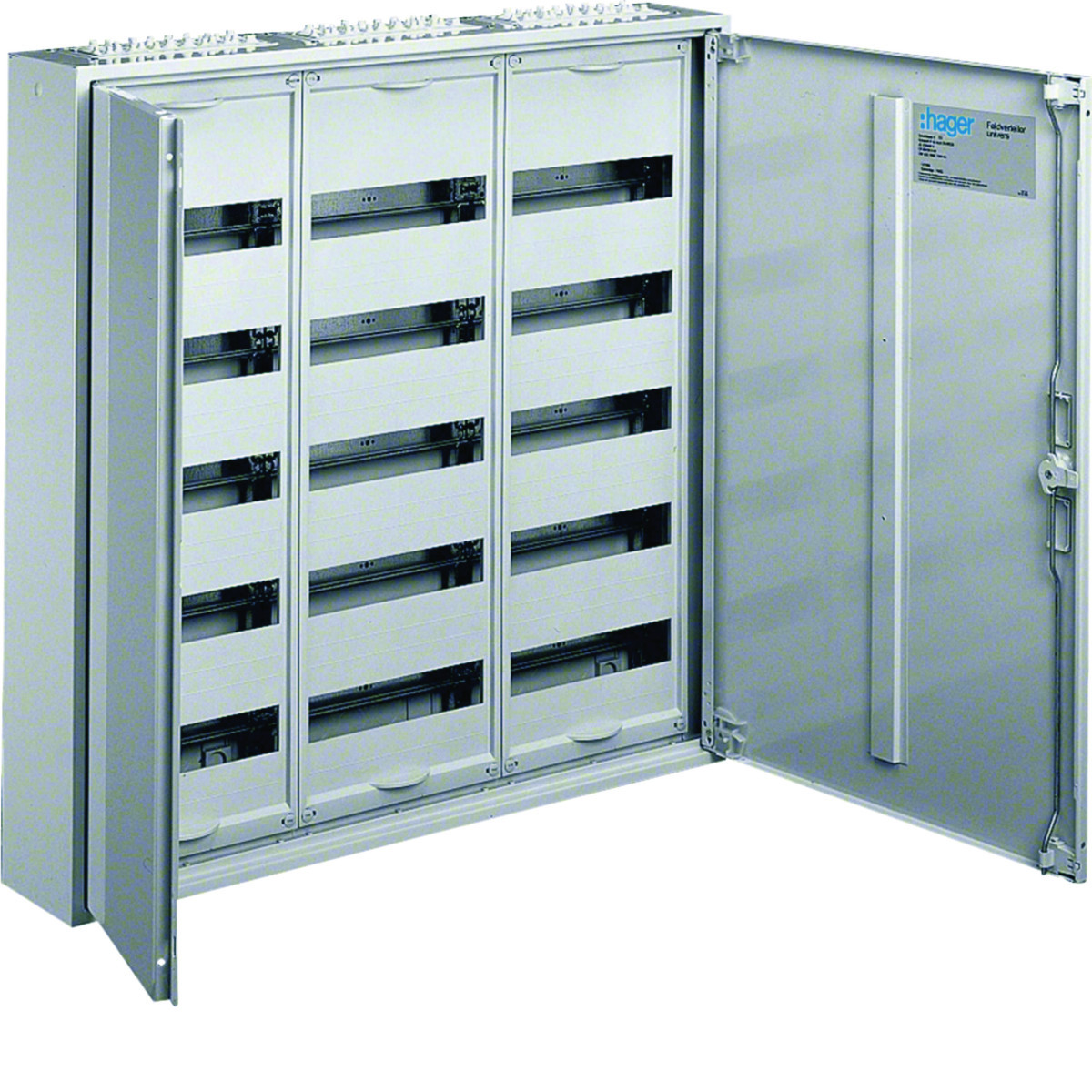 Veldverdeler Ip44 geïsoleerd 800x800x161mm 180 modulen quickconnect