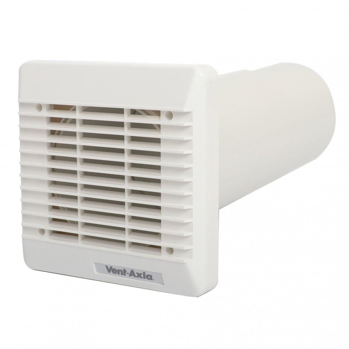 VENT-AXIA Accessoires MDVSW 100 / muurdoorvoer met rooster wit Ø100