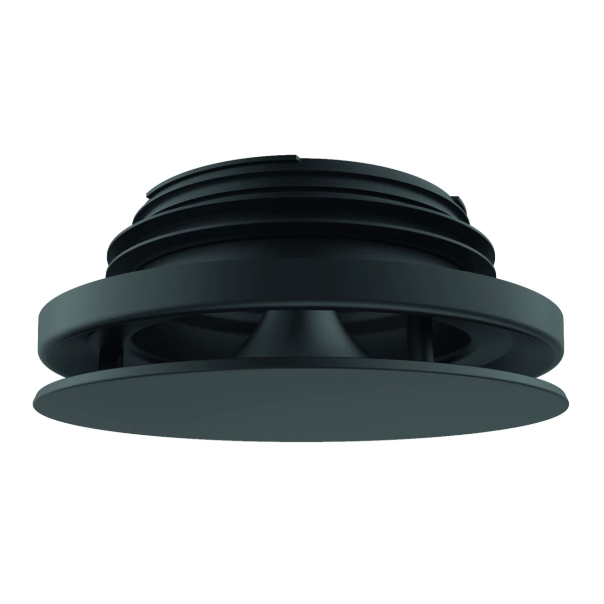 VENT-AXIA Uniflexplus+ RV 125 Z / zwart regelbaar ventiel Ø125