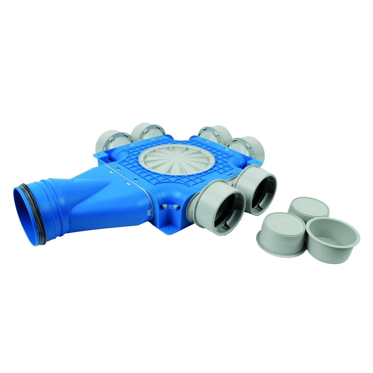 VENT-AXIA Uniflexplus+ VK222.DDH125 / instortverd. 1XK 6XØ90 2XD + HØ125
