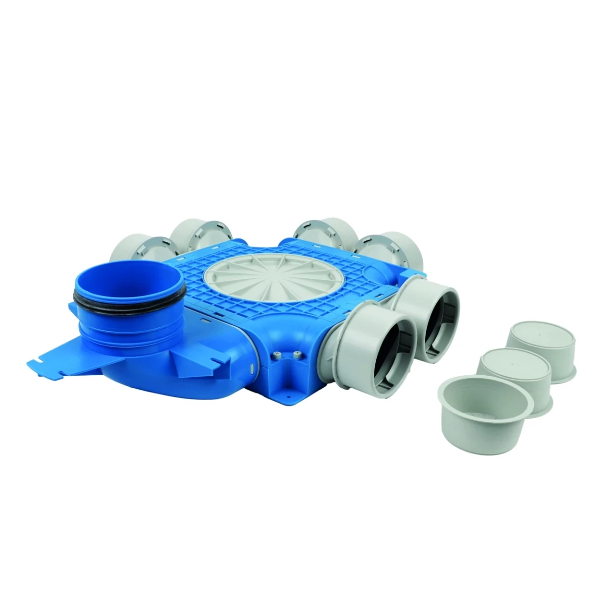 VENT-AXIA Uniflexplus+ VK222.DDV125 / instortverd. 1XK 6XØ90 2XD + VØ125