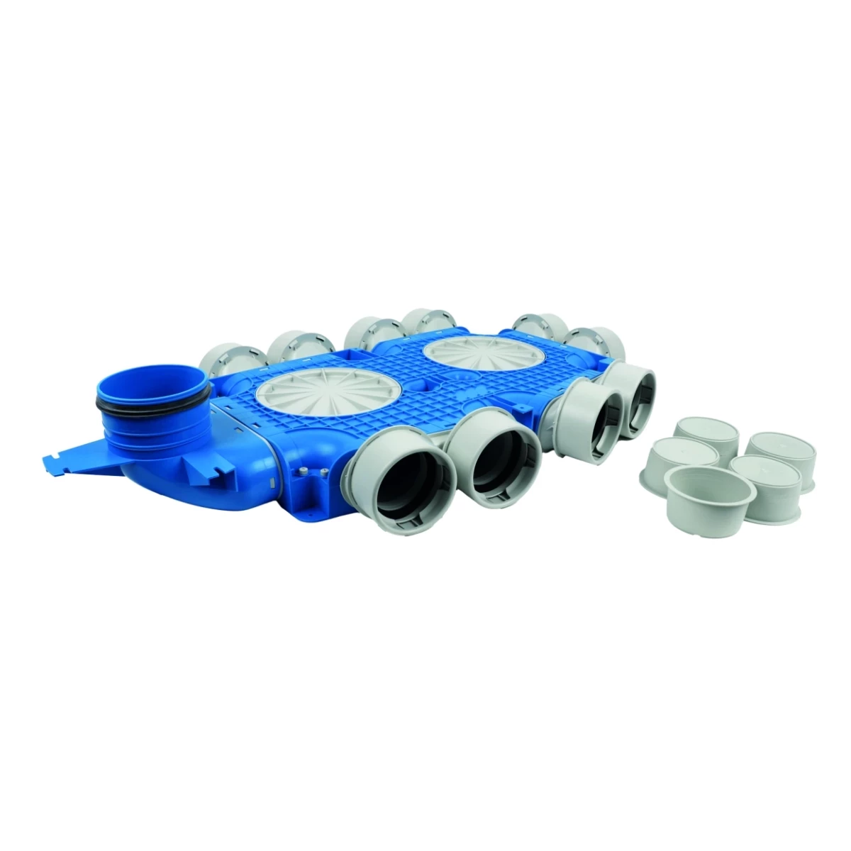 VENT-AXIA Uniflexplus+ VK22222.DDDDV / instortverd. 1XK 10XØ90 4XD + VØ125