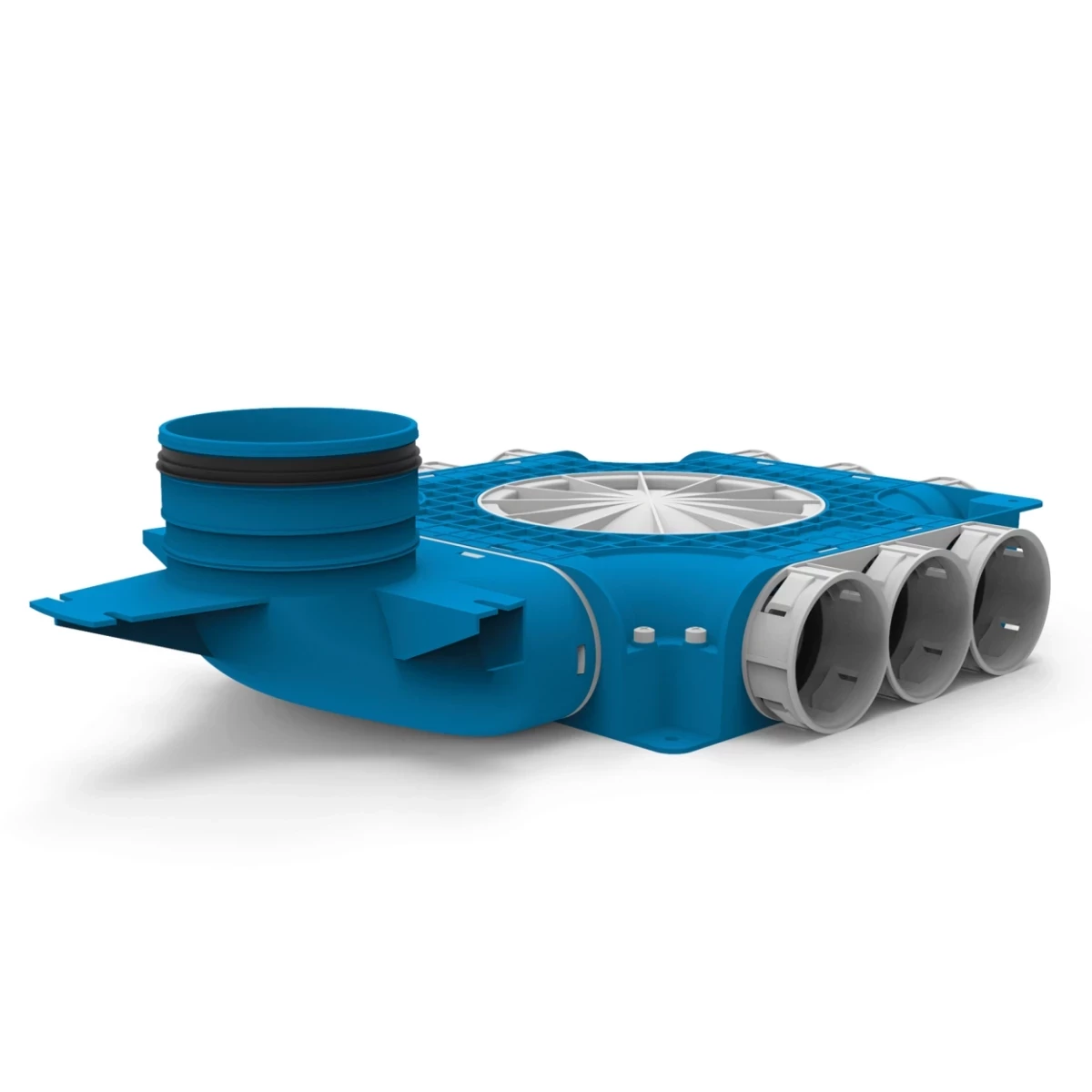 VENT-AXIA Uniflexplus+ VK69 9 V125 / instortverd. 1XK 9XØ69 2XD + VØ125