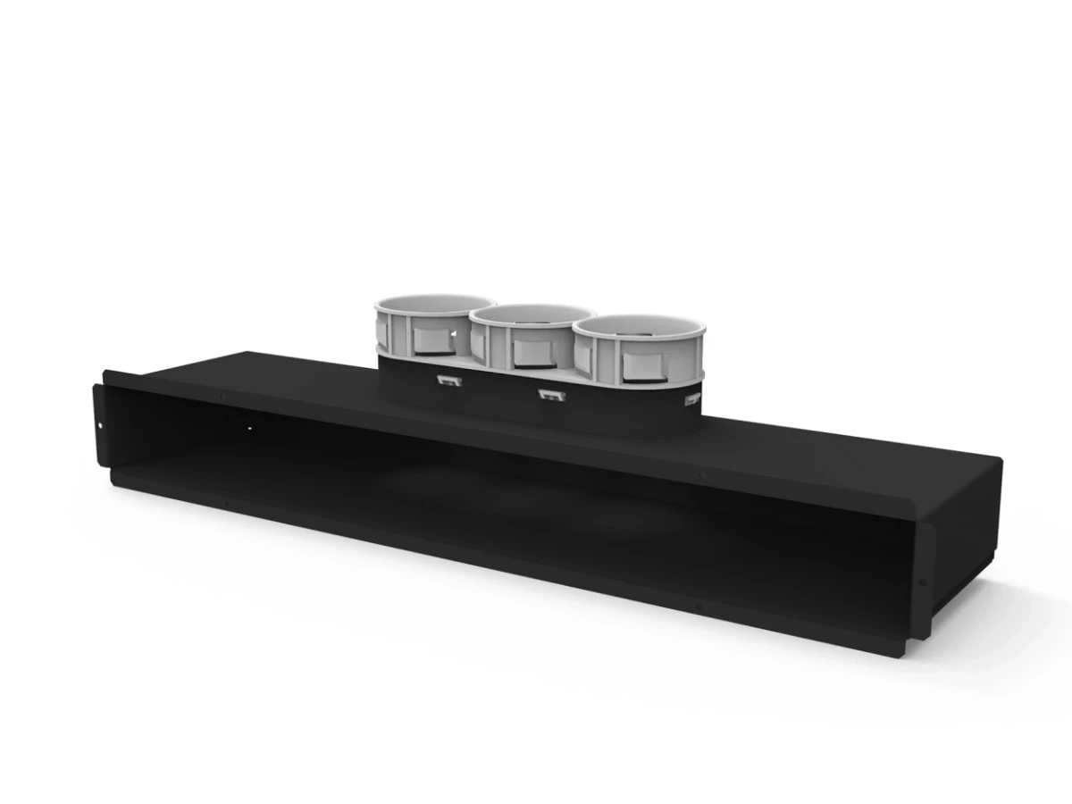 VENT-AXIA Uniflexplus+ VPCB 69 / lijncollector voor plafond of muur 3XØ69