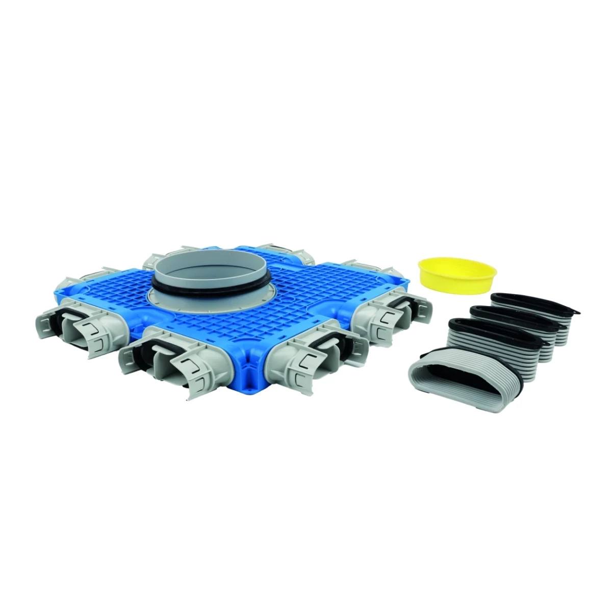VENT-AXIA Uniflexplus+ VTVG 132 180 / instortverdeler 8X 132x52 tuit Ø180