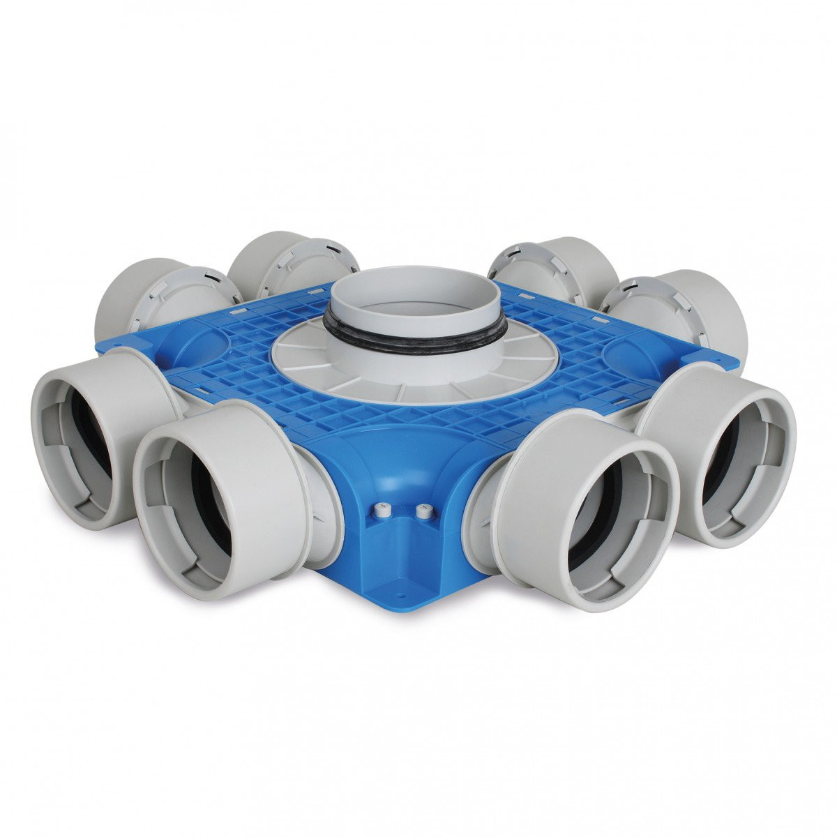 VENT-AXIA Uniflexplus+ VTVGS 290 125 / instortverdeler 8XØ90 zijaansl. Ø125