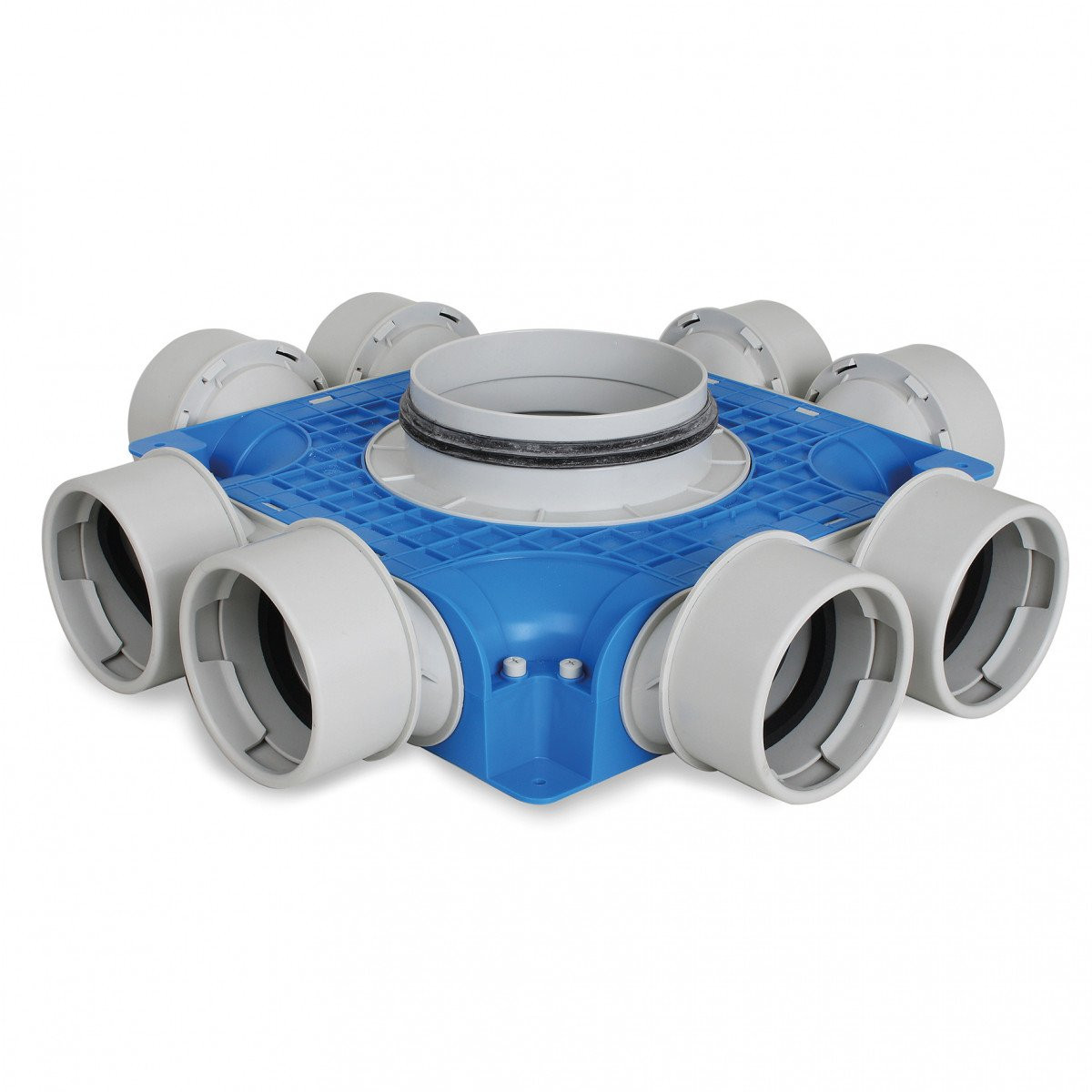 VENT-AXIA Uniflexplus+ VTVGS 290 160 / instortverdeler 8XØ90 zijaansl. Ø160