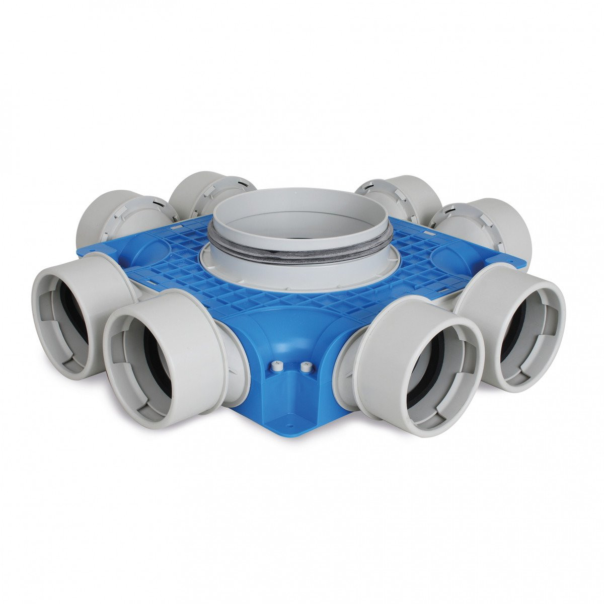 VENT-AXIA Uniflexplus+ VTVGS 290 180 / instortverdeler 8XØ90 zijaansl. Ø180