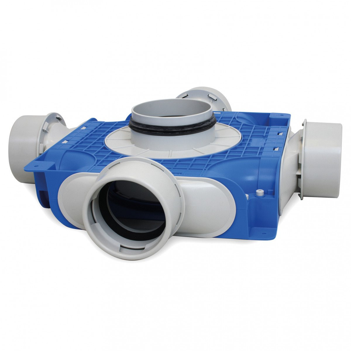 VENT-AXIA Uniflexplus+ VTVGS 90 125 / instortverdeler 4XØ90 zijaansl. Ø125